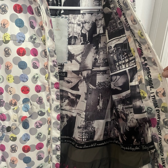 Limited Edition Burton x Andy Warhol Women’s Bomber Jacket (Used) - Picture 3 of 9